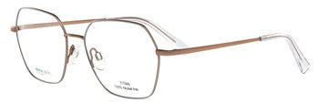 abele optik Brille roségold/weiß 150681